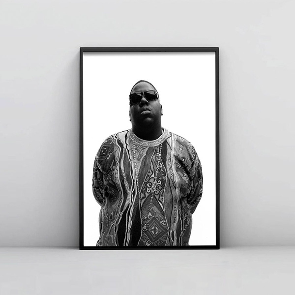 Hip Hop Poster Biggie Smalls Quote Notorious BIG Art Big 