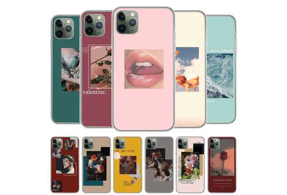 iPhone 11 case Hippo Watercolor iPhone XR XS SE iPhone 8 7 6s Plus case for Galaxy S10 S9 S8 Plus S7 Edge Note 9 Note 8 Huawei P30