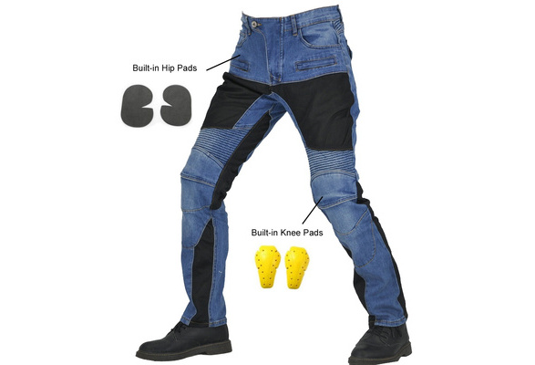 mens jeans with knee pads