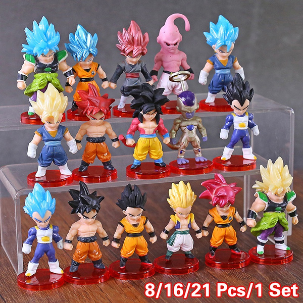 Dragon Ball Z Super Saiyan Son Goku Vegeta PVC Action Figure DBZ Figurine Toys 