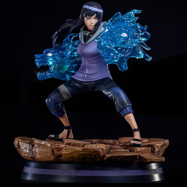 23cmアニメnaruto日向ヒナタアクションフィギュアgk交換可能なハンドライオンヘッド日向ヒナタpvcコレクションモデルおもちゃ人形ファッション Wish