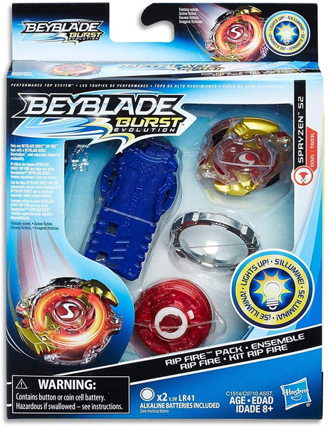 BEYBLADE BURST EVOLUTION Rip Fire Pack Spryzen S2 2017 Hasbro EUR 5,34