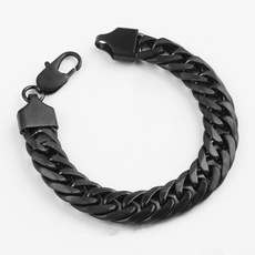 black bracelet, hip hop jewelry, Jewelry, Chain