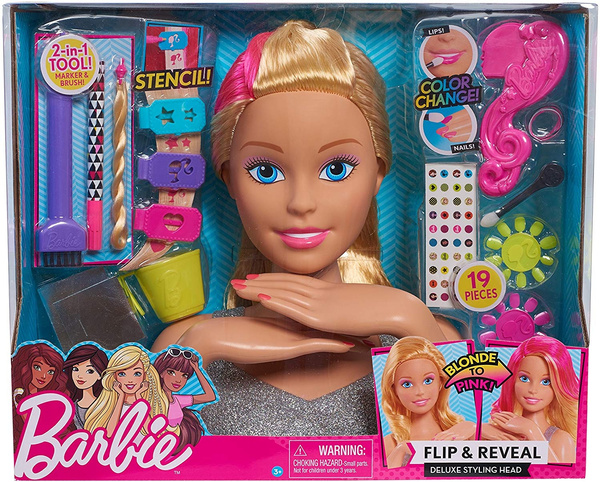 Barbie Deluxe Styling Head (Blonde) - All Customer, Model:JPL62530