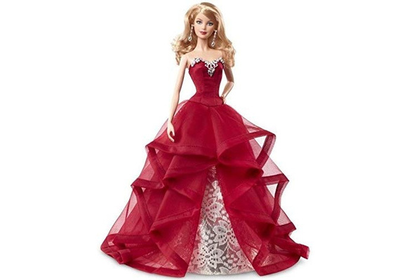  Barbie Collector 2015 Holiday Doll, Blonde : Toys & Games