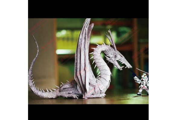 Tales from Earthsea 3D Dragon paper model