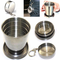 Steel, portablecup, minicup, camping