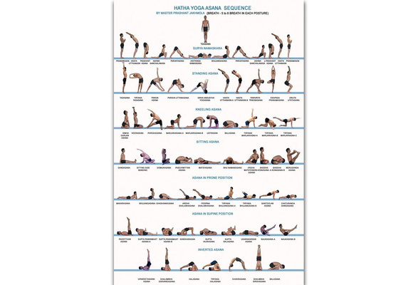 Standing Only Yoga Flow - Free Printable PDF - the remote yogi