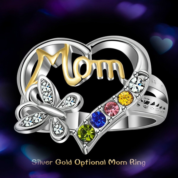 butterfly mothers ring