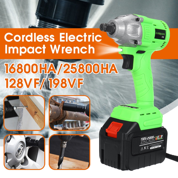 LVDIAN 128VF 198VF 350Nm Brushless Electric Cordless Impact Wrench