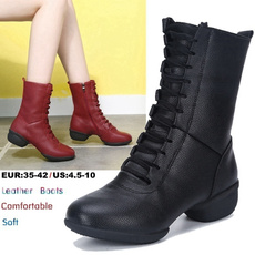 platformboot, Plus Size, Leather Boots, leather