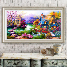 crossstitch, DIAMOND, landscapepainting, canvaspainting