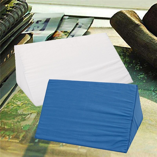 Orthopedic Acid Reflux Bed Wedge Pillow Sponge Cotton Back Leg