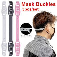 3 Pcs Universal Mask Buckle Ear Protection Mask Hook Disposable Mask Artifact Anti Lock Mask Accessories