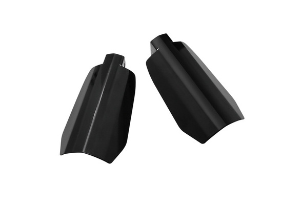 1 Pair Black Coffin Cut Hand Guards Handguards Compatible with Harley Electra Street Road Glide Road King Baggers 2007 and up