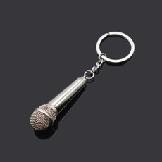 musicjewelry, Microphone, Key Chain, Jewelry