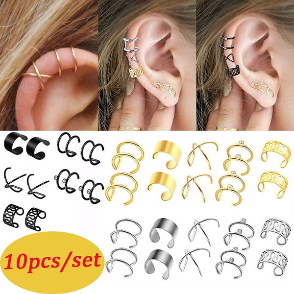 earring clip cartilage