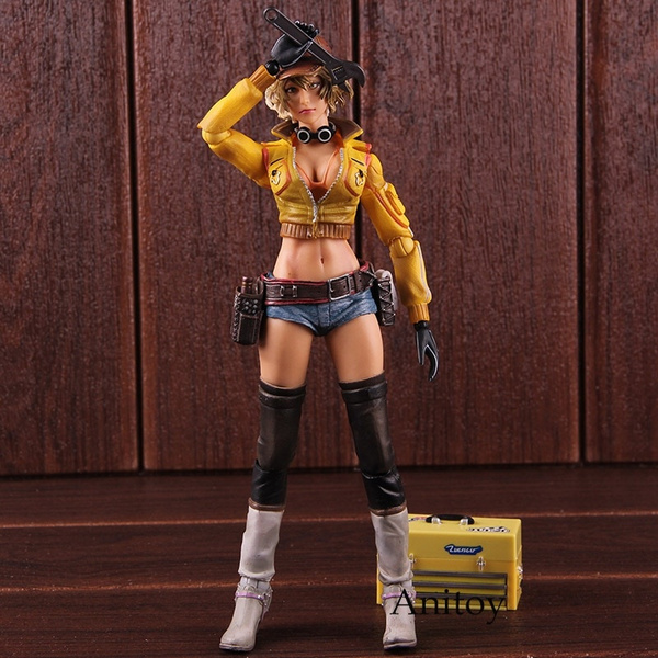 Action Figure Final Fantasy Xv Ff Xv Cindy Aurum Final Fantasy Figure Play Arts Kai Pvc 7611