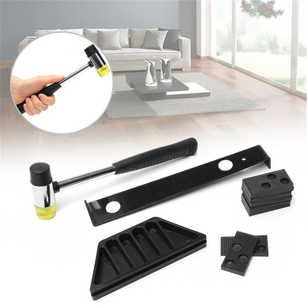 DIY Home Laminate Installation Kit Set Wood Flooring Wooden Floor Fitting  Tool with Mallet Spacers For Hand Tool Set | Wish