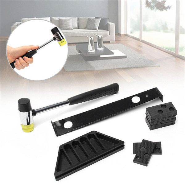 DIY Home Laminate Installation Kit Set Wood Flooring Wooden Floor Fitting Tool with Mallet Spacers For Hand Tool Set | Wish