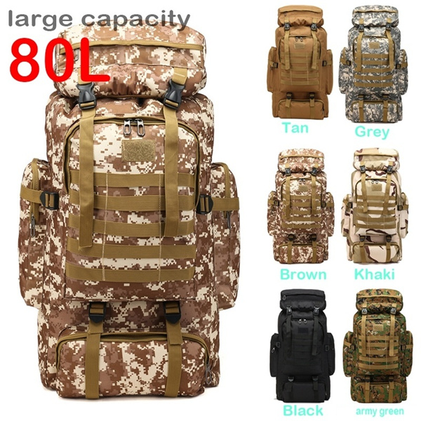 large camo backpack