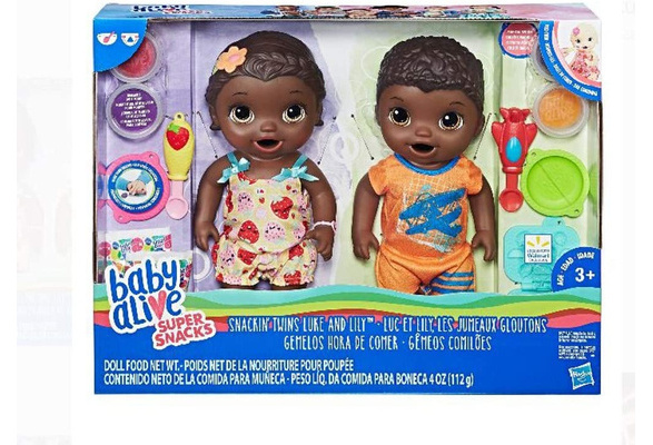 baby alive snackin lily african american