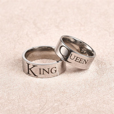 Couple Rings, loversgift, Jewelry, 925 silver rings