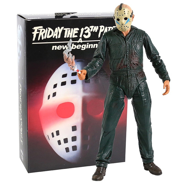 Friday the 13th Part V A New Beginning Jason Voorhees Roy Burns PVC Action  Figure Collectible Model Toy