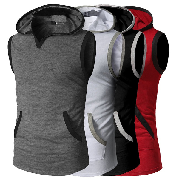 sleeveless hoodie xxxl