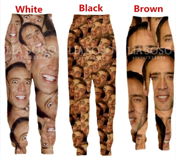 nicolas cage sweatpants wish