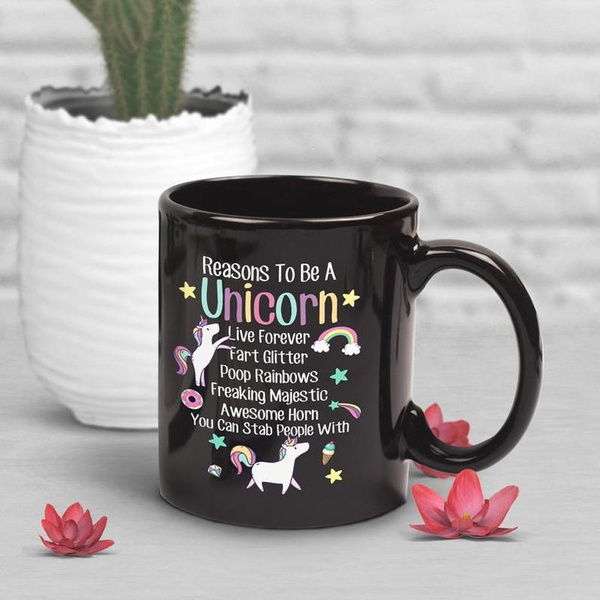 Always be a Unicorn, cute travel mug, unicorn gift, present for birthday,  gift for daughter, for sister, for mom, friend or coworker