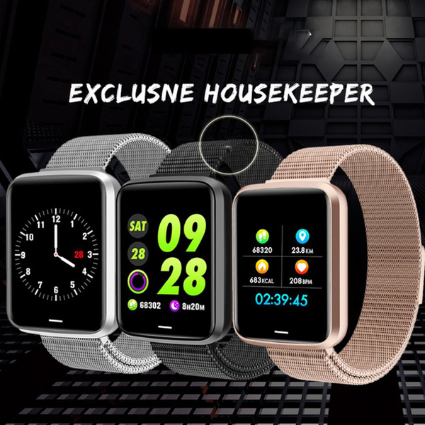H19 Smart Bracelet Watches Smart Detector Health Bracelet Smart 1.3 Pollici  Grande Schermo a Colori Impermeabile BT Sport Uomo Smart Watch | Wish