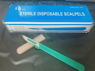 pcbrepair, plastichandlescalpel, Stainless Steel, surgicalmedicalkit