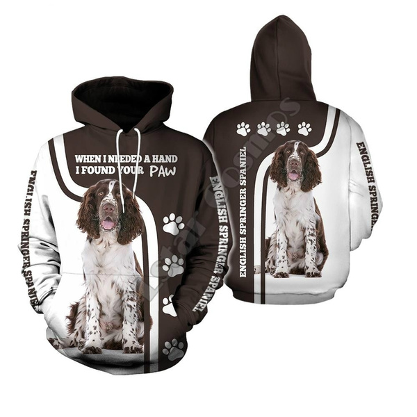 Springer spaniel clearance hoodie