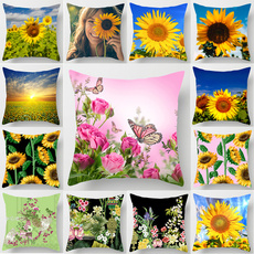 Beautiful, case, Moda, Sunflowers