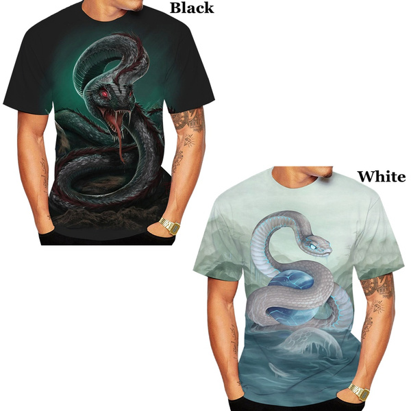 Camiseta-Python Serpiente 3D