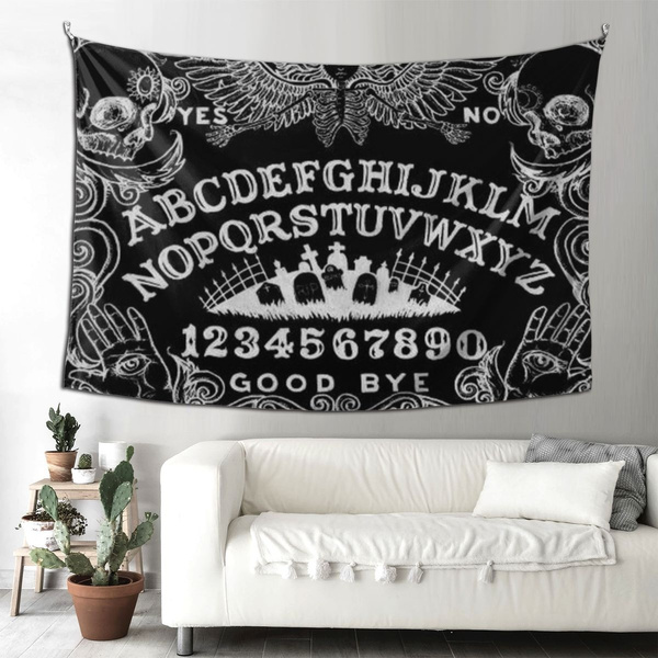 Ouija Board Wall Tapestry Hippie Art Hanging Home Decor Extra Large Tablecloths For Bedroom Living Room Dorm 4 Size Wish - Ouija Board Home Decor