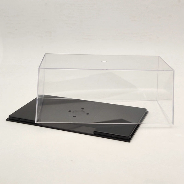22cm Model Car Display Box Acrylic Case Cover Transparent Dust Proof 1:24 1:32 
