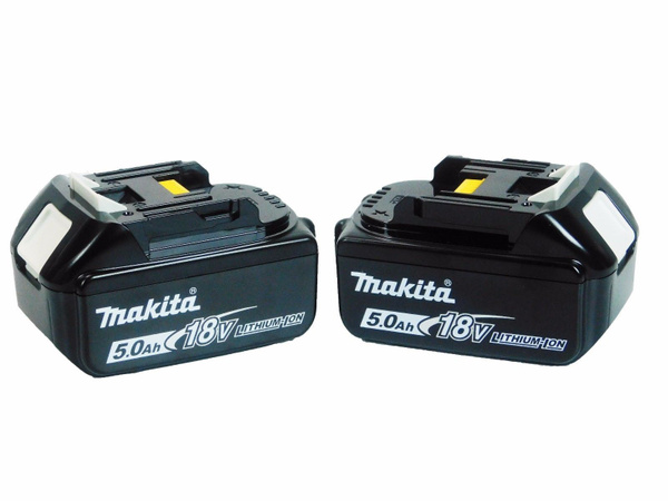 Makita BL1850B 18V LXT Lithium-Ion 5.0Ah Battery 2 Pack (Bulk Packaged)