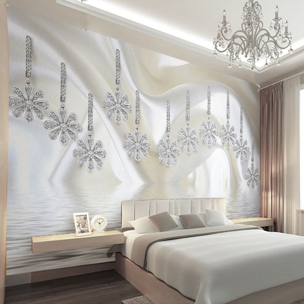 Luxury 3D Wallpaper Mural Walls Covering Home Decoration Living Room Bedroom