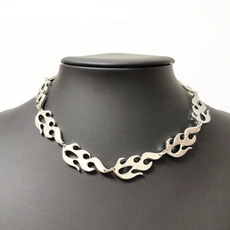 Steel, Chain Necklace, Men  Necklace, Stainless Steel