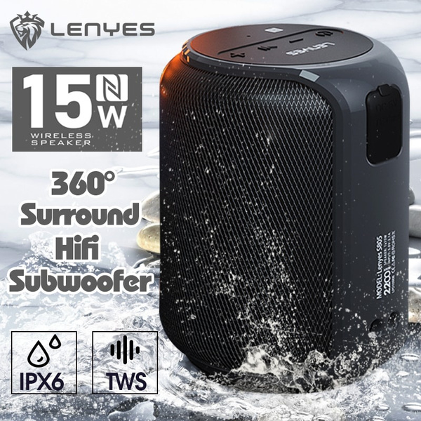 Bluetooth TWS Speakers 360 Degree 3D 