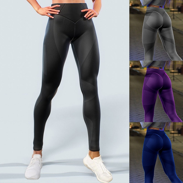 Hot Women Shaping Leggings High Waisted Slimming Effect Booty Sculpting  Workout Tights Women Activewear Yoga Pants Training Fitness Clothing