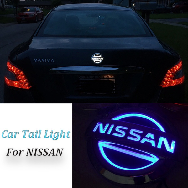 5D LED Car Tail Logo Light Badge Lamp Emblem Sticker For NISSAN | Wish