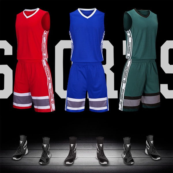 Basketball Jersey Suit Men  Basketball Jersey Sports Suit