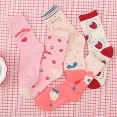 collegestyle, Cotton Socks, Spring, causalsock