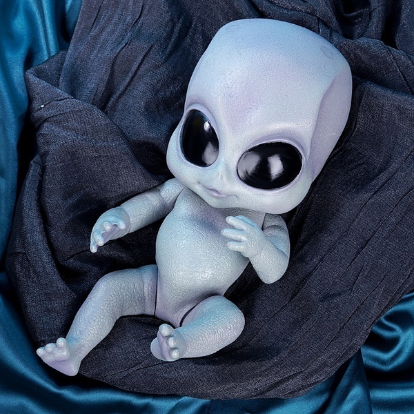 grey alien plush