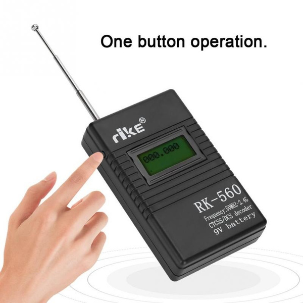 Accurate RK560 50MHz2.4GHz Frequency Counter Meter Portable Handheld