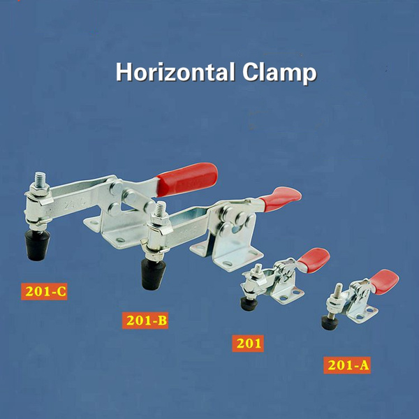 201C 100Kg Holding Capacity U Bar Horizontal Type Toggle Clamp 201C 100Kg Holding Capacity U Bar Horizontal Type Toggle Clamp