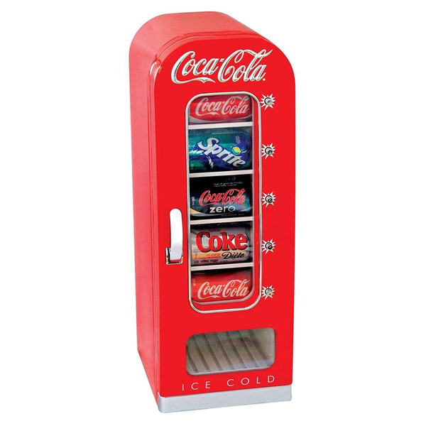coca cola mini fridge